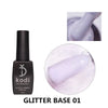 2 in 1 Glitter Nail Polish Base