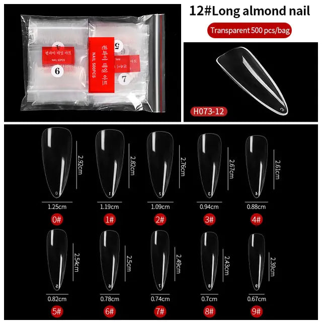 French Fake Nails Extension