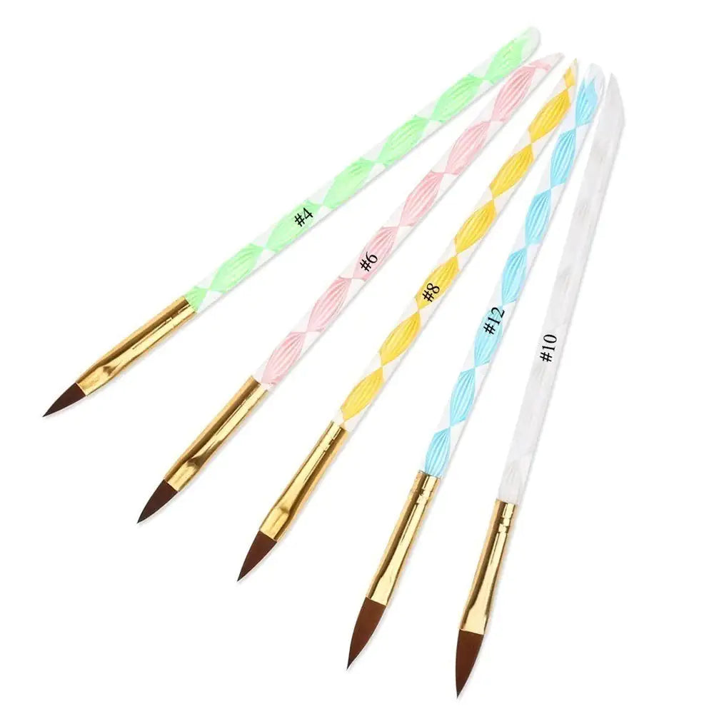 Gel Liner Polish Brush Set Nail Art Dotting Tools